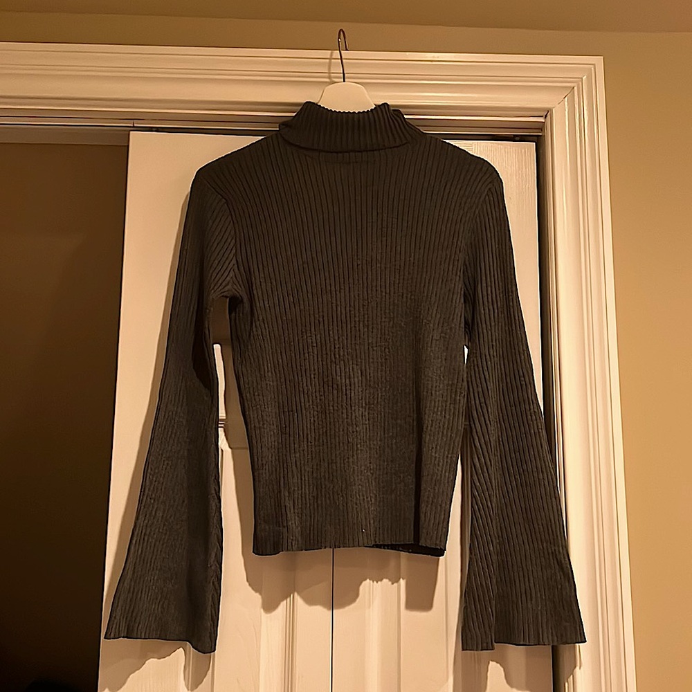 Oak+ Fort Grey High Neck Knitwear/ M